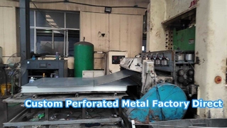 Perforated Metal Sheet Manufacturing Process