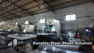 1.2mm Galvanized Steel Sheet Silver Round Holes