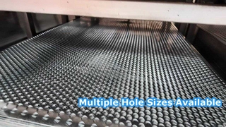 Multi-Aperture & Multi-Size Perforated Metal Mesh