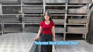 Perforated Mesh Sufficient StockReal Shot, Quality Visible
