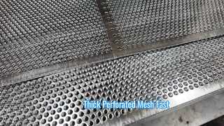 Perforated Mesh In Stock Thick Material, Neat Work